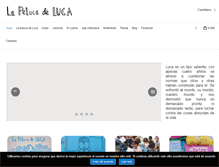 Tablet Screenshot of lapelucadeluca.com